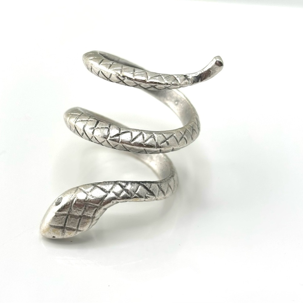 Handmade Snake Brass Ring
